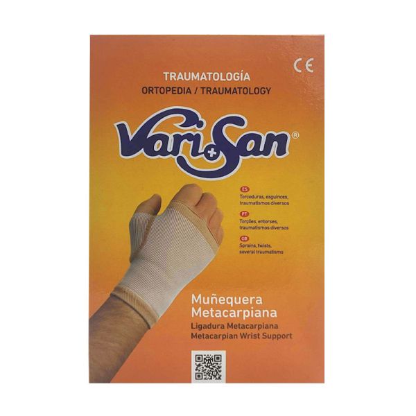 MUÑEQUERA METACARPIANA VARISAN T-3