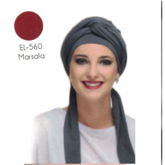 GORRO ELASTIC MARSALA