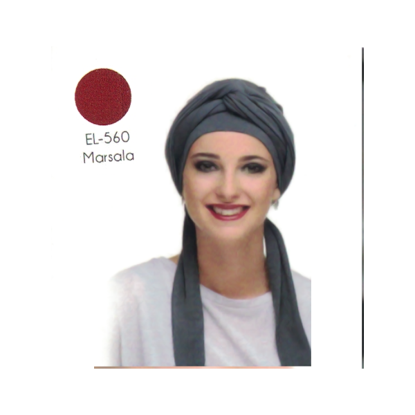 GORRO ELASTIC MARSALA