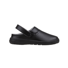 ZUECO NIZZA LISO NEGRO N 39 CODEOR