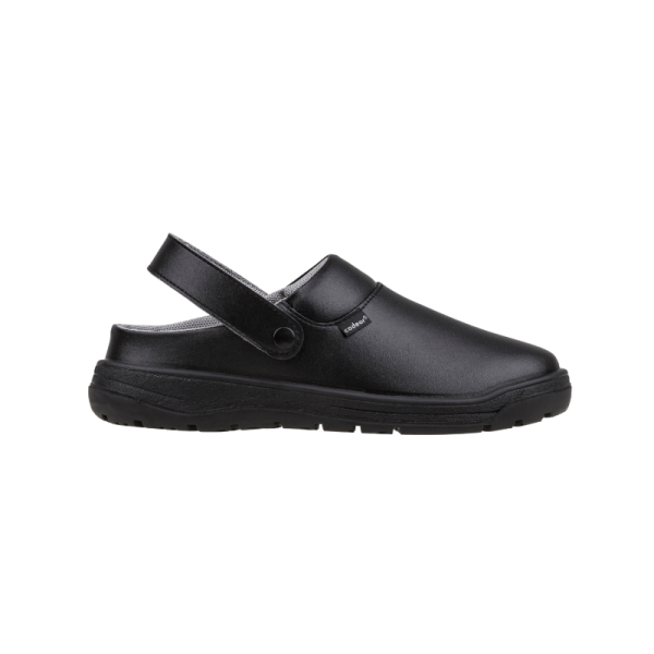 ZUECO NIZZA LISO NEGRO N 39 CODEOR