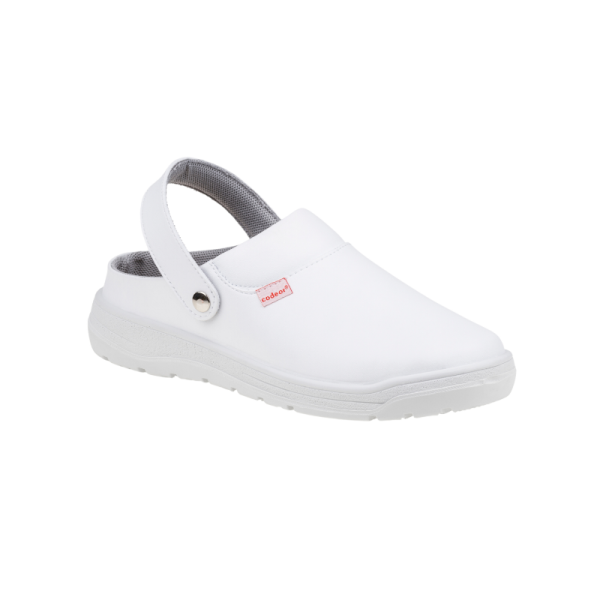 ZUECO CODEOR NIZZA LISO BLANCO Nº 38