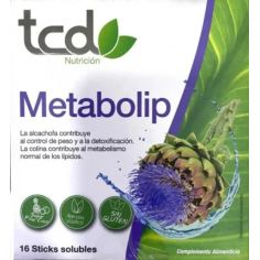 TCD NUTRICION METABOLIP 16 STICKS 5 G SABOR PIÑA