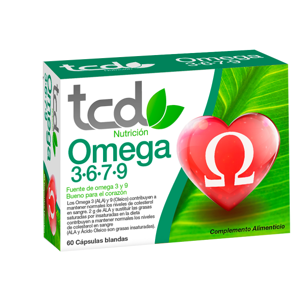 TCD NUTRICION OMEGA 3,6,7,9 40 CAPSULAS BLANDAS