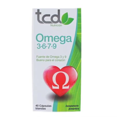 TCD NUTRICION OMEGA 3,6,7,9 40 CAPSULAS BLANDAS