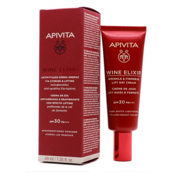 APIVITA WINE ELIXIR ANTIARRUG LIFTING SPF30 40ML