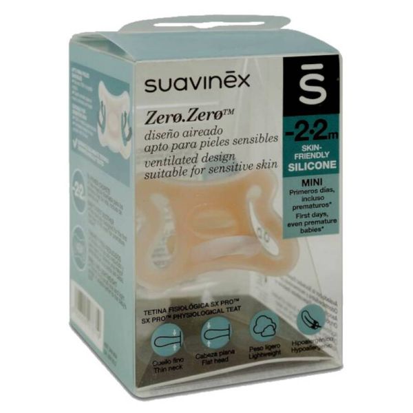 CHUPETE SILICONA FISIOLOGICO SUAVINEX SX PRO ZER