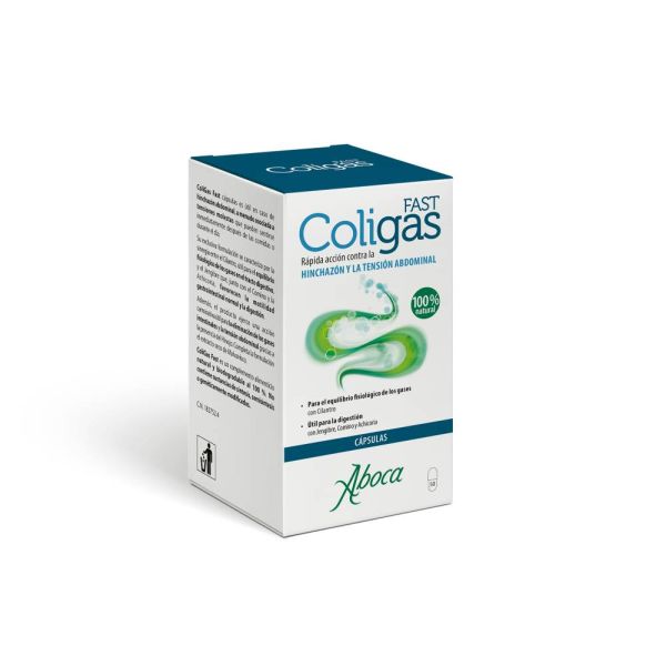 ABOCA COLIGAS FAST CAPSULAS 50 CAPS