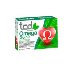 TCD OMEGA 3, 6, 7, 9  NUTRICION 60 CAP BLAND TCD