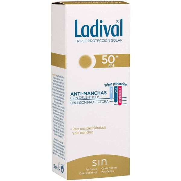 LADIVAL ACCION ANTIMANCHAS TOQUE SECO FPS 50 50