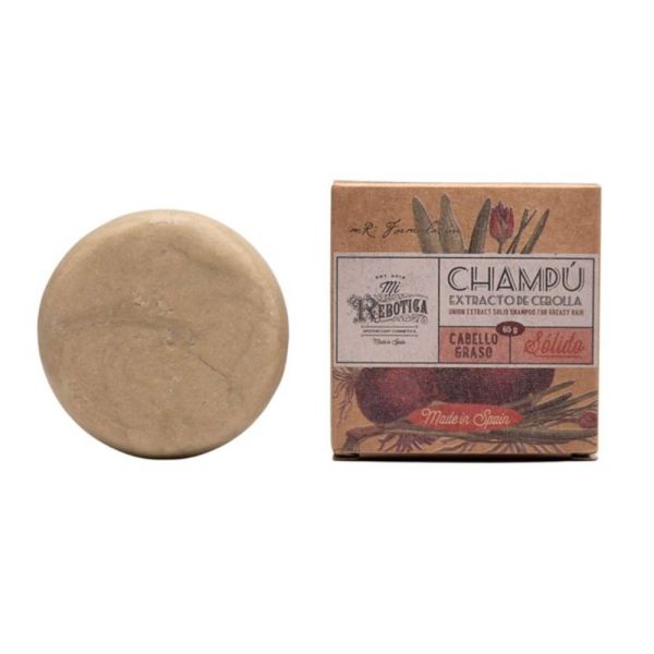 MI REBOTICA CHAMPU SOLIDO CEBOLLA PELO GRASO 65G