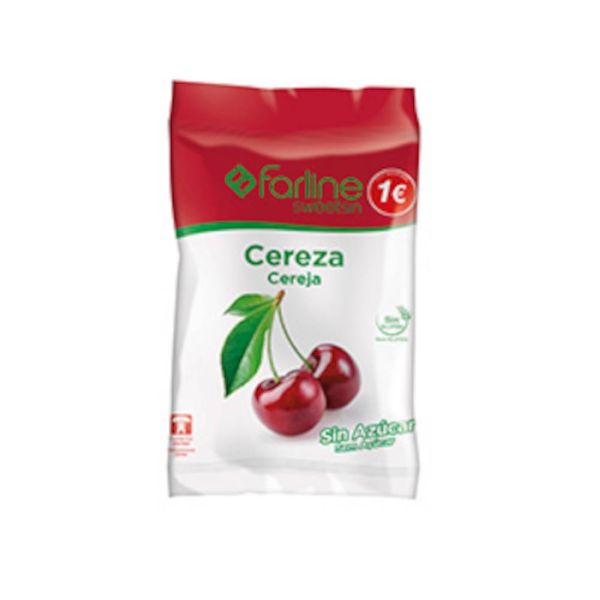 FARLINE SWEETSIN CARAMELOS CEREZA BOLSA 50 G