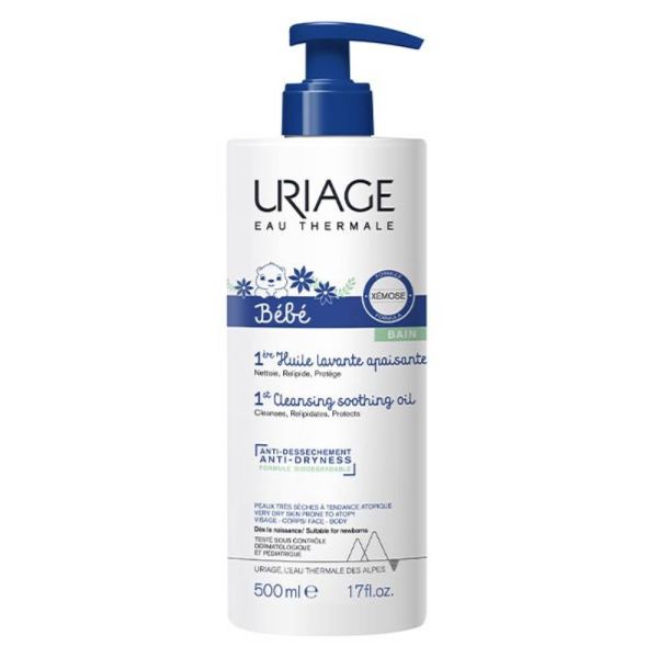 BEBE 1ER ACEITE LAVANTE CALMANTE 500 ML
