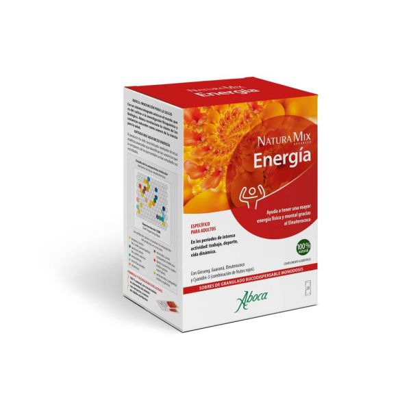 NATURA MIX ADVANCED ENERGIA 20 SOBRES MONODOSIS