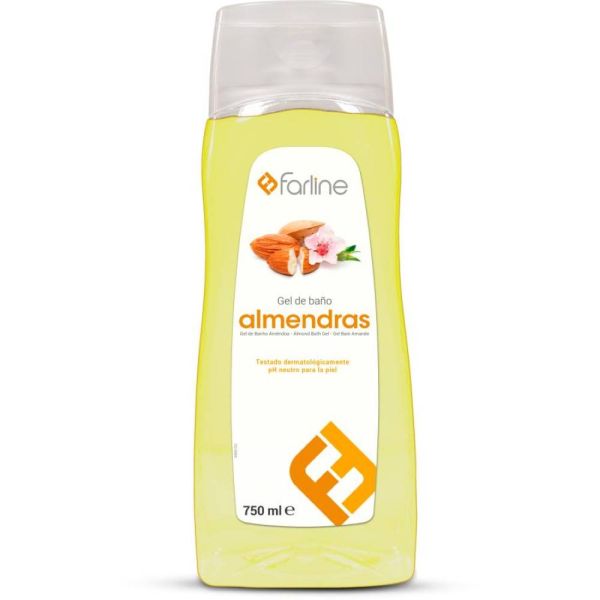 FARLINE GEL DE BAÑO ALMENDRAS 750 ML
