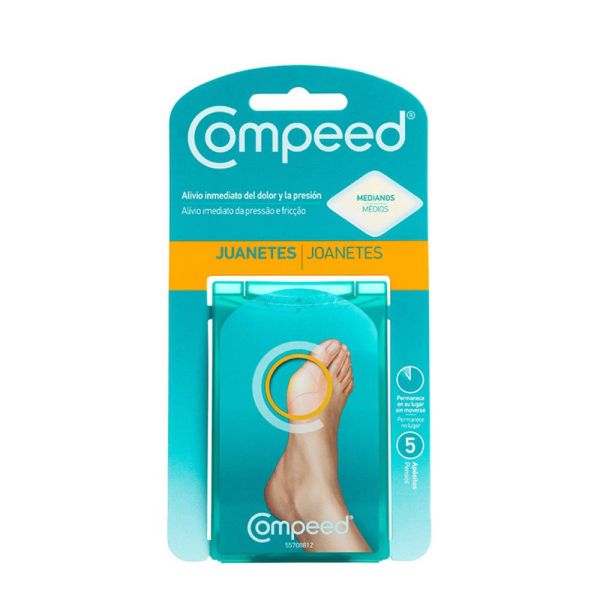 COMPEED JUANETES HIDROCOLOIDE 5 U