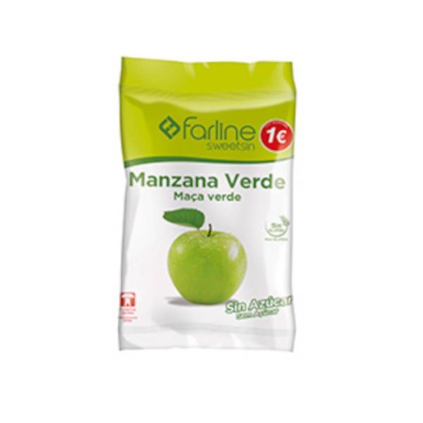 FARLINE SWEETSIN CARAMELOS MANZANA BOLSA 50 G