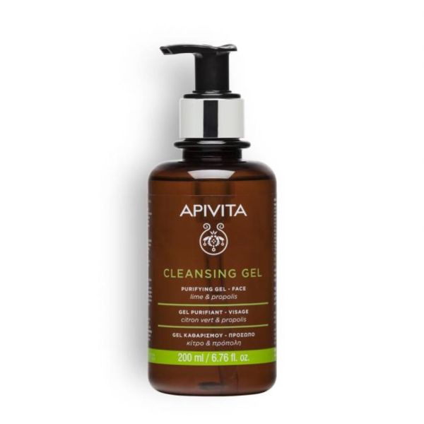 APIVITA GEL LIMPIADOR PIELES GRASAS MIXTAS 200ML