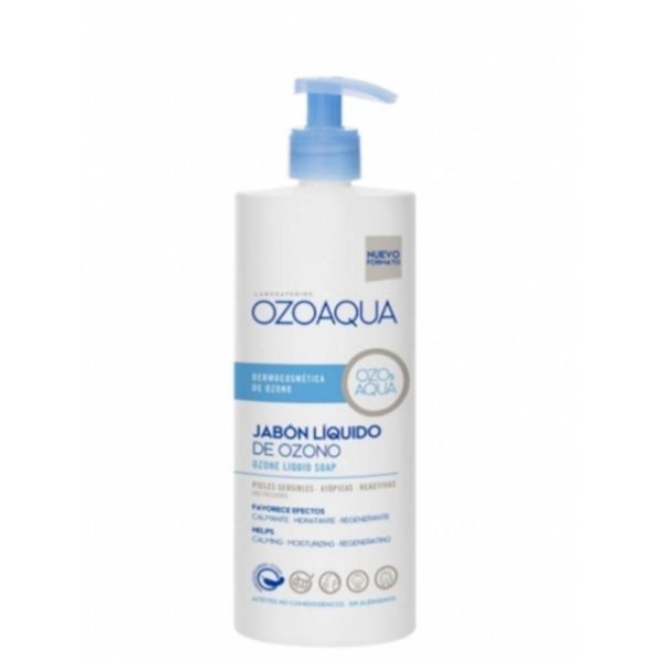 OZOAQUA JABON LIQUIDO MANOS Y CUERPO OZONO 250 M