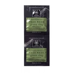 APIVITA EXPRESS BEAUTY MASCA ARCILL VERDE 2X8 ML