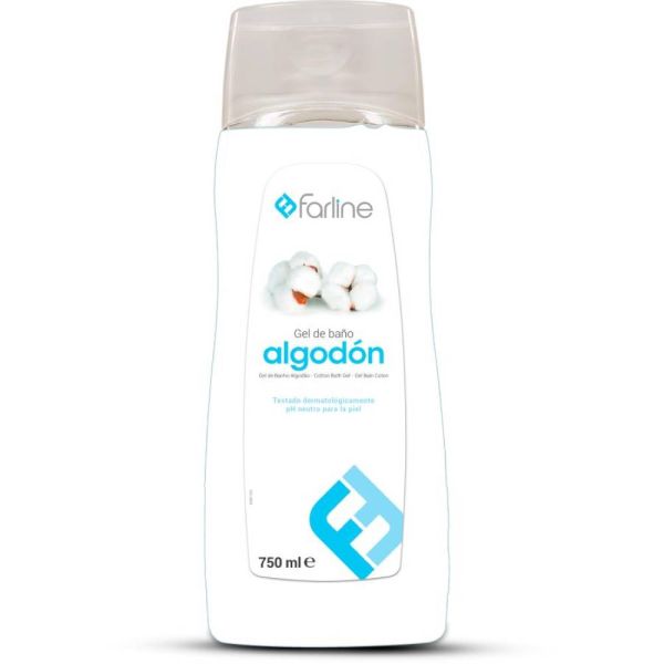 FARLINE GEL DE BAÑO FLOR DE ALGODON 1 ENVASE 750