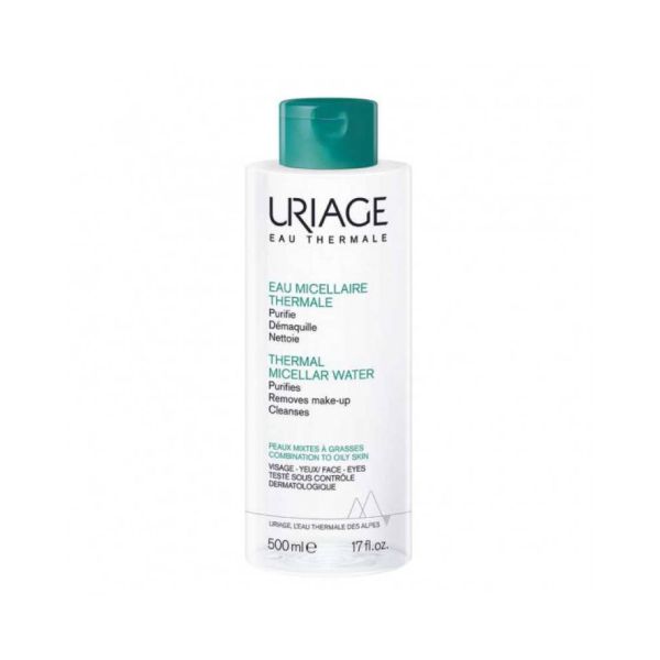 AGUA MICELAR TERMAL PIEL MIXTA / GRASA 500 ML