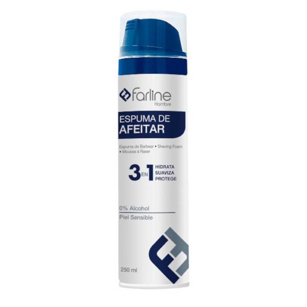 FARLINE ESPUMA DE AFEITAR PIEL SENSIBLE 1 ENVASE