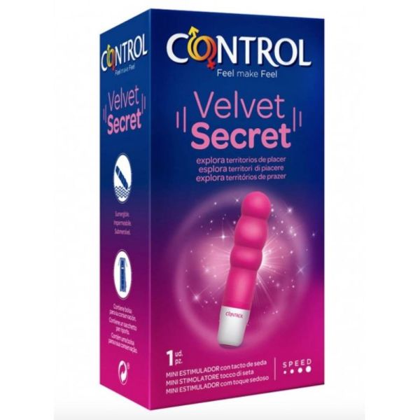 CONTROL VELVET SECRET ESTIMULADOR MINI