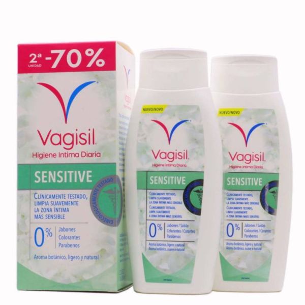VAGISIL HIGIENE INTIMA DIARIA SENSITIVE 250 ML