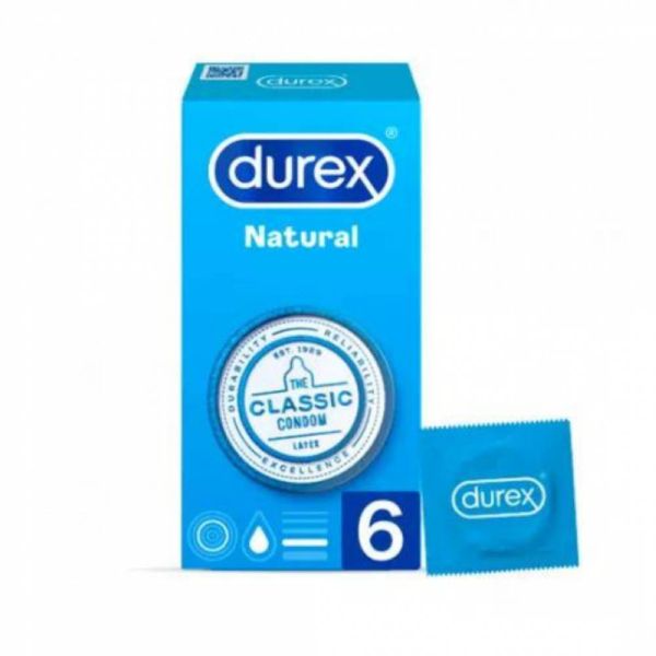 PRESERVATIVOS DUREX NATURAL PLUS EASY