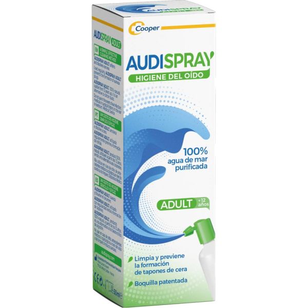 AUDISPRAY ADUL SOLUCION LIMPIEZA OIDOS 45 M