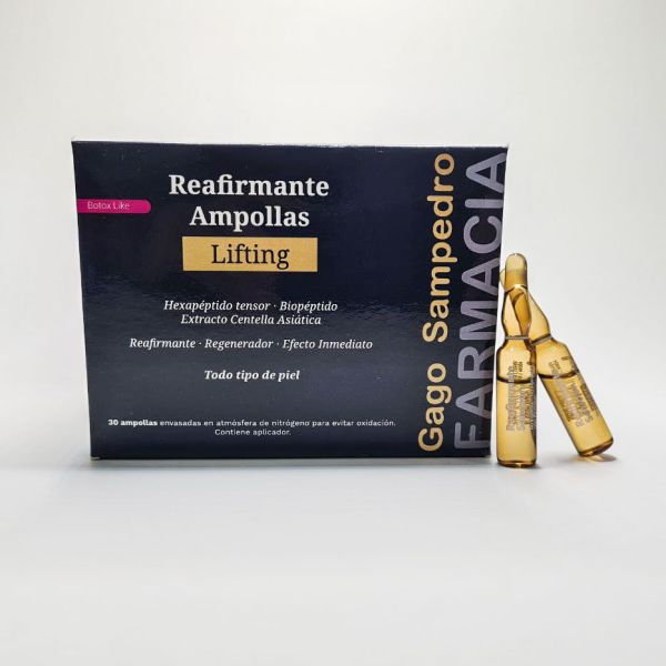 FARMACIA G.S. AMPOLLAS REAFIRMANTE LIFTING 30 UN