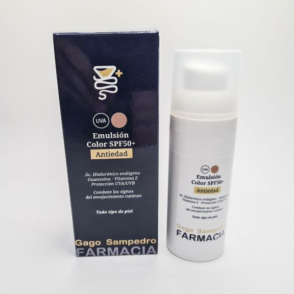 FARMACIA G.S.EMULSIÓN COOR SPF50 ANTIEDAD